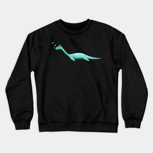 Loch Ness Monster Crewneck Sweatshirt by Kalepanic